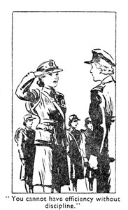 Man kann keine Effizienz ohne Disziplin haben, 1940 von Unbekannt