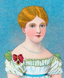 Junge Königin Victoria, damals Prinzessin Alexandrina Victoria von Kent, ca. 1829-1902 von Unbekannt