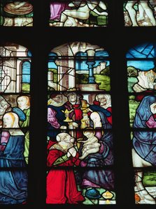 Anbetung der Heiligen Drei Könige (frühes 16. Jahrhundert) von Unbekannt Unbekannt