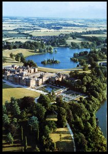 Luftaufnahme des Blenheim Palace, Oxfordshire von Unbekannt Unbekannt