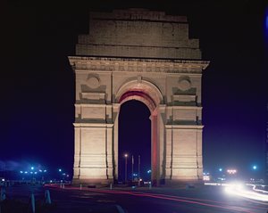 All India War Memorial Arch, Neu-Delhi von Sir Edwin Lutyens (1869-1944) von Unbekannt Unbekannt