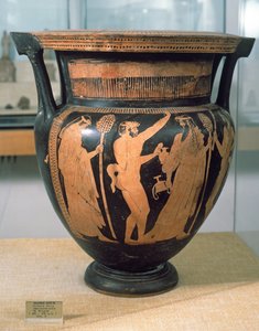 Schwarzfiguriger Krater, vom Maler der Kentauren, ca. 480-470 v. Chr.