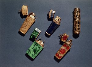 Sammlung von französischen, englischen und deutschen Etuis von Unbekannt Unbekannt