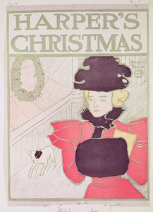 Titelblatt für Harpers Magazine, Weihnachtsausgabe von Unbekannt Unbekannt