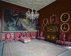 Drumlanrig Castle: getäfeltes Staatszimmer