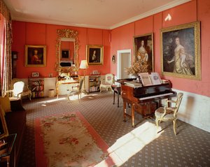 Drumlanrig Castle: Salon mit einem Porträt von Lady Jane Douglas