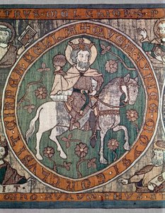 Bestickter Altartuch aus dem Bamberger Dom, Süddeutschland, ca. 1300 von Unbekannt Unbekannt