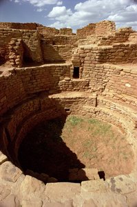 Eingang zu einer Kiva, gebaut ca. 11.-14. Jahrhundert
