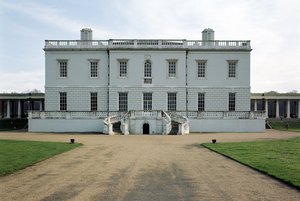 Außenansicht des Queens House, Greenwich, London