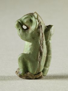 Fayence-Eichhörnchen, Harappa, 2300-1750 v. Chr. von Unbekannt Unbekannt