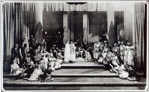 Erste Bühnenaufführung in England von Händels Oratorium Semele, 1925