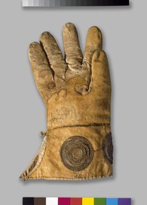 Falknerhandschuh, aus der Tradescant-Sammlung von Unbekannt Unbekannt