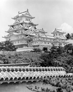 Schloss Himeji, Kyoto, fertiggestellt 1609 von Unbekannt Unbekannt