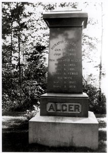 Horatio Algers Grab in Natick, Massachusetts von Unbekannt Unbekannt