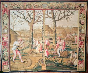 November und Dezember, Mortlake Wandteppich von Poyntz von Unbekannt Unbekannt