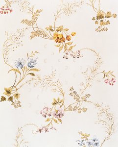 Rokoko asymmetrisches Blumendesign von Anna Maria Garthwaite, 1744