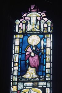 St. Katharina mit einem Schwert, 14.-15. Jahrhundert von Unbekannt Unbekannt