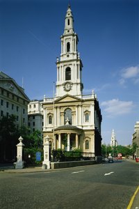 St. Mary-le-Strand, London von Unbekannt Unbekannt
