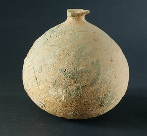 Terrakotta-Topf, Kalibangan, 2300-1750 v. Chr.
