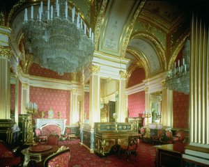 Die Goldene Kammer der Zarin, in den Privaträumen des Großen Kremlpalastes von Unbekannt Unbekannt