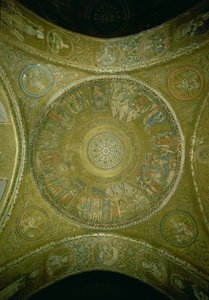 Die Geschichte von Joseph, Mosaik aus der dritten Kuppel im Vestibül der Basilika San Marco, Venedig von Unbekannt Unbekannt