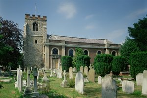 Ansicht der St. Lawrence Whitchurch, Little Stanmore, London