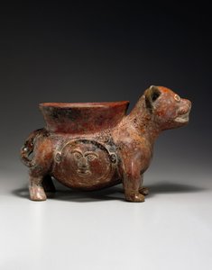 Ein Colima-Hund, ca. 100 v. Chr.-250 n. Chr.