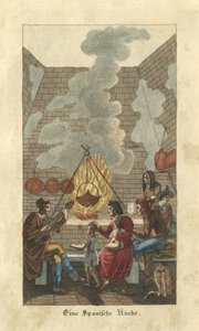Eine spanische Küche