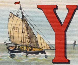 Eine Yacht