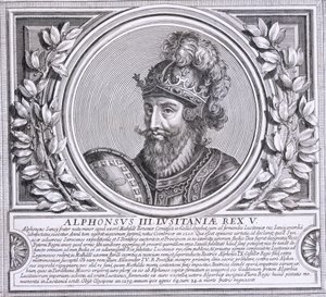 Afonso III. von Portugal (Lithografie)