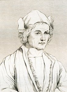 Albrecht Dürers Vater, nach einem Gemälde von Albrecht Dürer von 1497, aus 