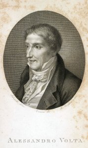 Alessandro Volta (Graf Alessandro Giuseppe Anastasio Volta) von Unbekannt