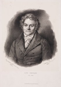 Alois Senefelder, deutscher Erfinder der Lithografie, frühes 19. Jahrhundert