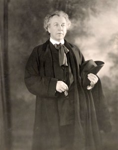 Amerikanischer Architekt Frank Lloyd Wright (1867-1959) um 1917 von Unbekannter Künstler