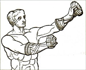Ein früher Boxer