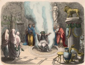 Antikes Griechenland: Schrein für Apollo: Das Orakel von Delphi von Unbekannt