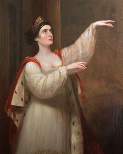 Angelica Catalani in der Rolle als Semiramide von Unbekannter Künstler