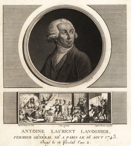 Antoine Laurent Lavoisier, französischer Adliger und Chemiker