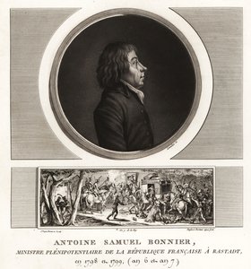 Antoine Samuel Bonnier, bevollmächtigter Minister der Französischen Republik