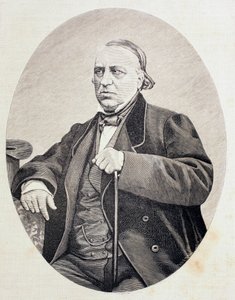 Antonio Bergnes de las Casas (1801 - 1879), spanischer Gelehrter und Rektor der Universität Barcelona, aus 