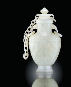 Archaistisches Vase und Deckel, 18. - 19. Jahrhundert