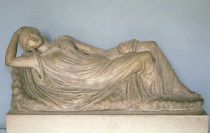 Schlafende Ariadne, hellenistisch aus Alexandria, 2. Jahrhundert v. Chr.