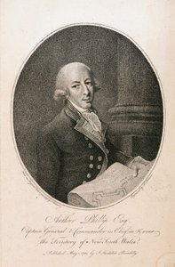 Arthur Phillip, britischer Marinekommandant, ca. 1789 von Unbekannt