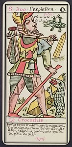 Sühne, Tarotkarte, Französisch von Unbekannt