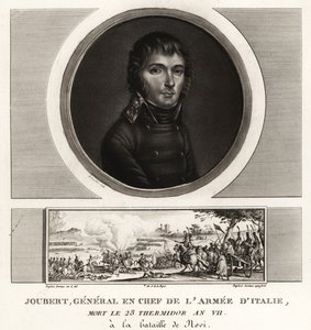 Barthelemy Catherine Joubert, Oberbefehlshaber der Italienarmee
