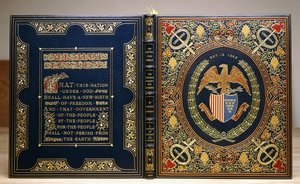 Einband des Buches "The Gettysberg Speech and The Second Inaugural Address, 1928"