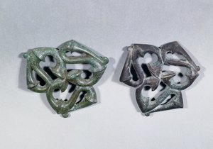 Bronzene Geschirrhalterungen aus South Shields, spätes 2. Jahrhundert n. Chr.