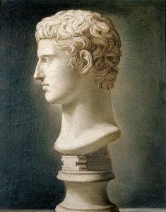 Büste von Caesar Augustus, um 1800 von Unbekannt