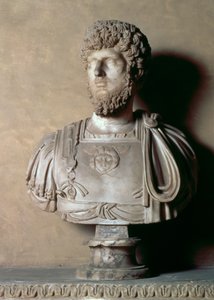 Büste des Lucius Aurelius Verus, römisch, 2. Jahrhundert von Unbekannt