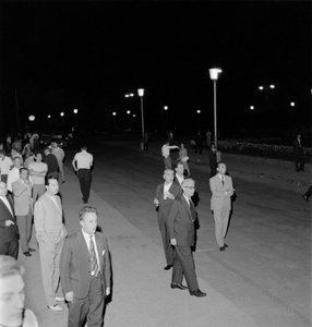 Casino-Arbeiter im Streik - Venedig - 1961 von Unbekannt